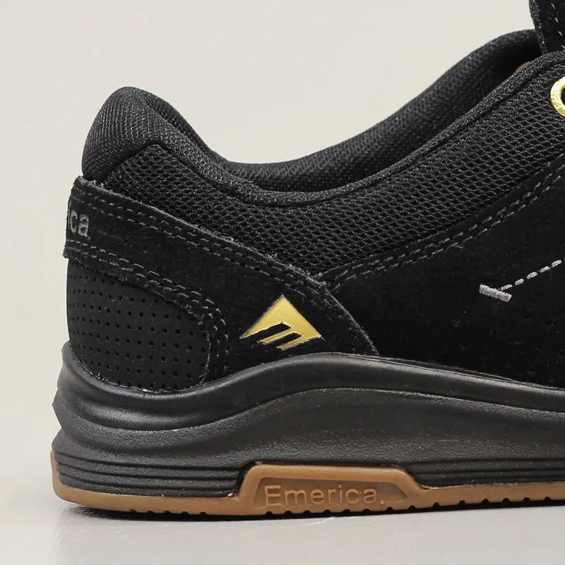 Emerica The Brandon Westgate Shoes Black Gum-1