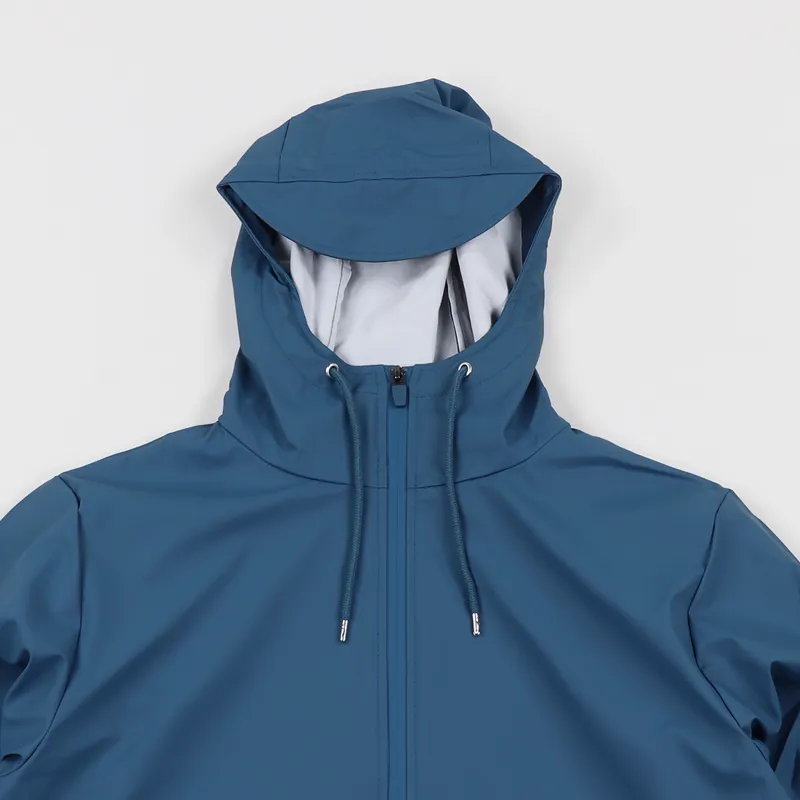 Rains Breaker Jacket Faded Blue-2