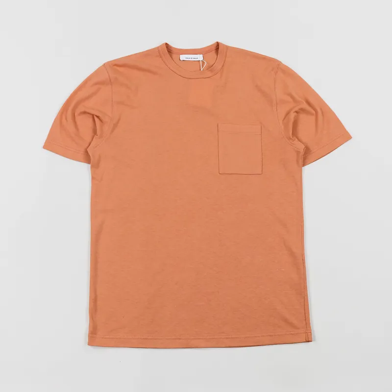 Samsøe And Samsøe Bredebro T Shirt Terra Cotta