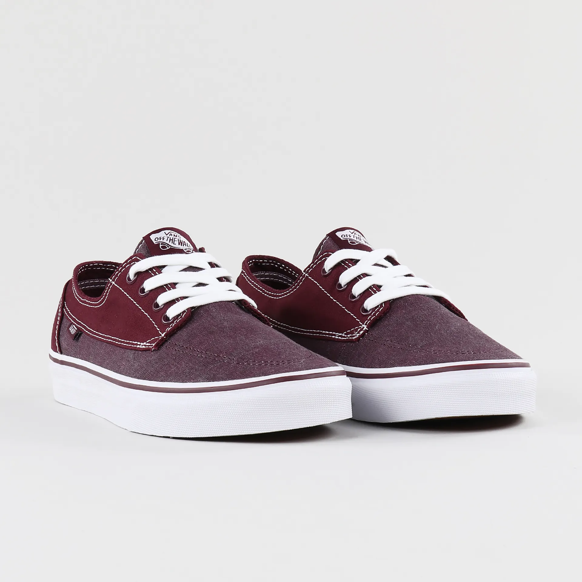Vans Skateboarding Brigata Shoes Washed Canvas Port Royale