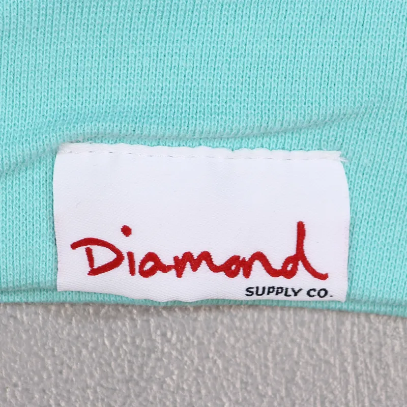 Diamond Supply Co. Brilliant Hoodie Diamond Blue-3