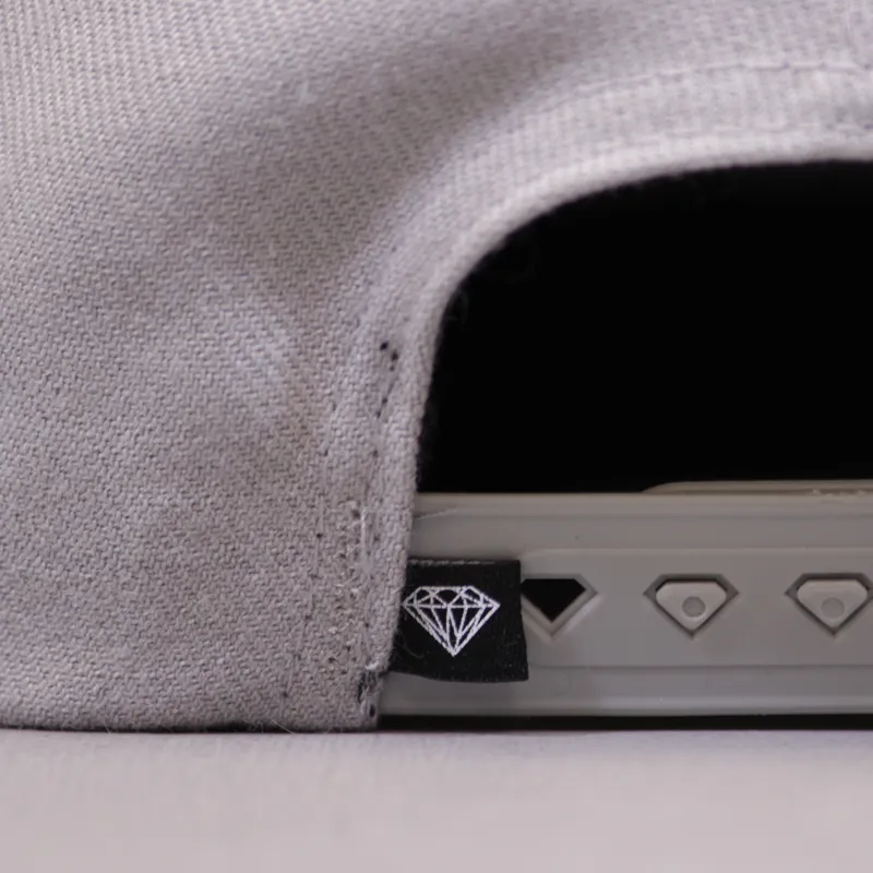 Diamond Brilliant Snapback - Grey-4