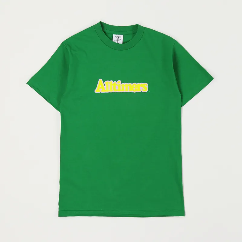 Alltimers Broadway T Shirt Kelly Green