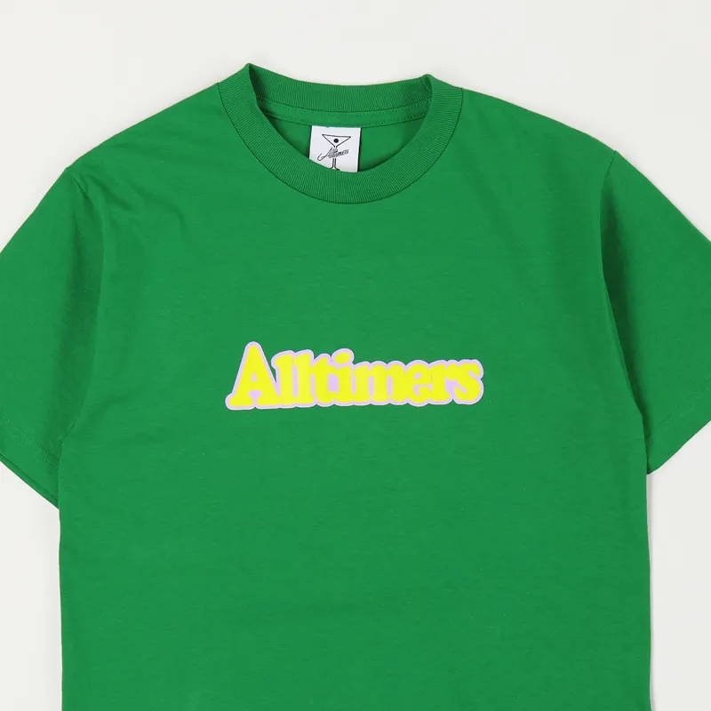 Alltimers Broadway T Shirt Kelly Green-1
