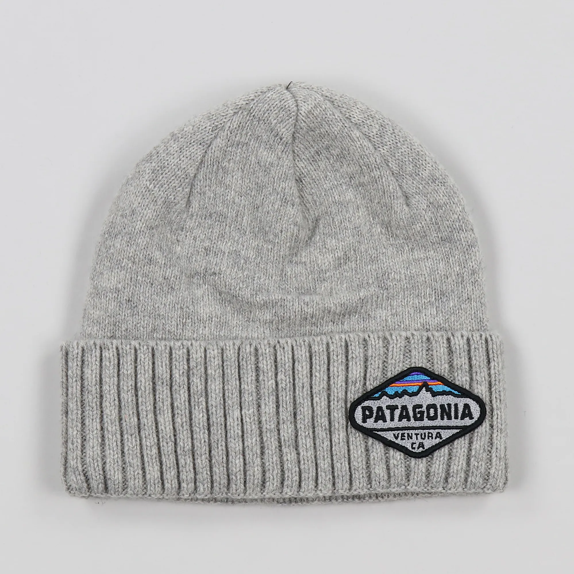 Patagonia Brodeo Beanie Fitz Roy Crest Drifter Grey
