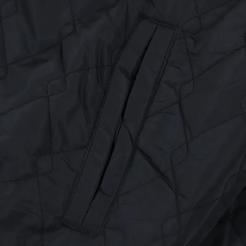 Bronze 56K Hardware Bomber Jacket Black-11