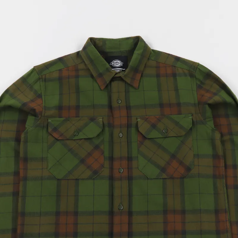 Dickies Brownsburg Shirt Green-1