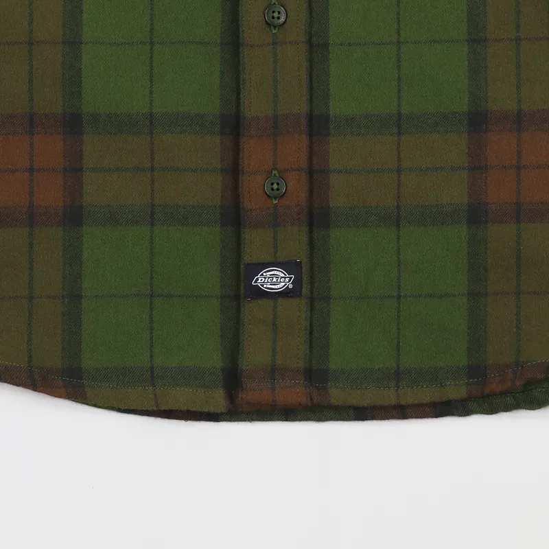 Dickies Brownsburg Shirt Green-3