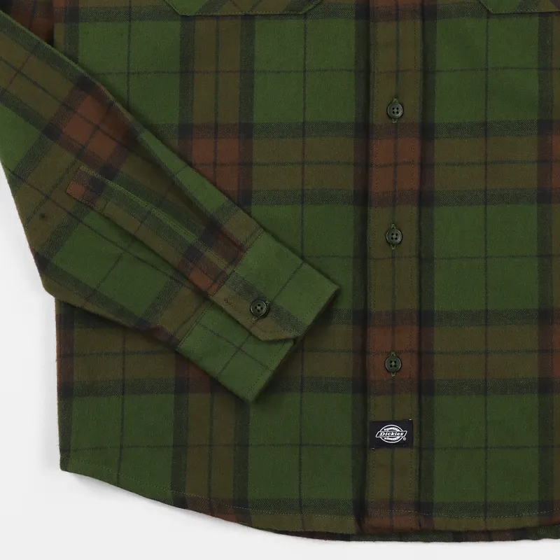 Dickies Brownsburg Shirt Green-2
