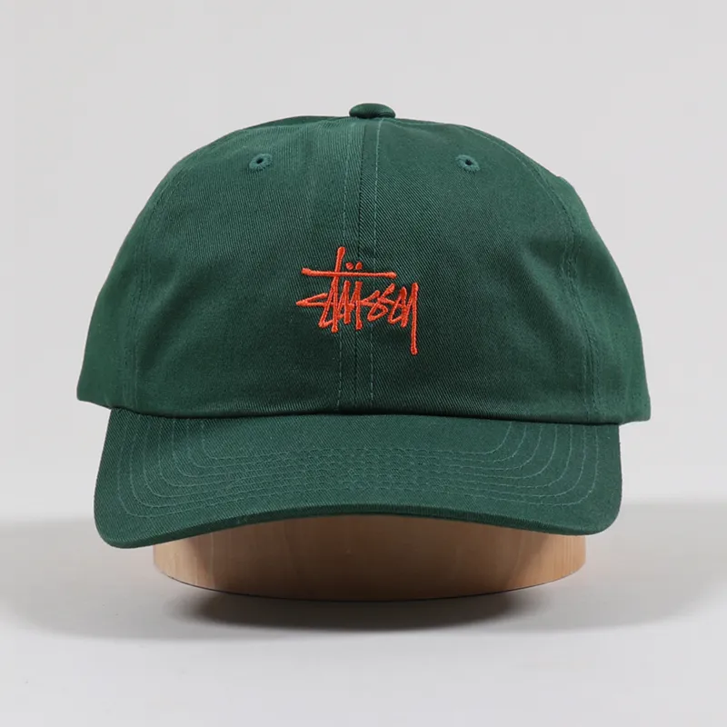 Stussy Stock Low Pro Cap Green-2