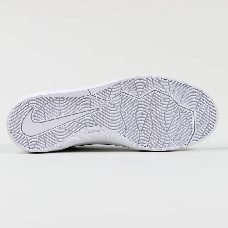 Nike SB Bruin Hyperfeel Shoes White Blue-5