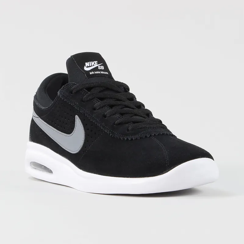 Nike SB Bruin Air Max Vapor Shoes Black Grey White-3
