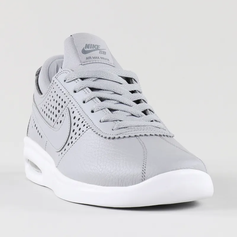 Nike SB Air Max Bruin Vapor Leather Shoes Grey-6