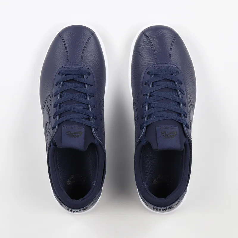 Nike SB Air Max Bruin Vapor Leather Shoes Obsidian-6