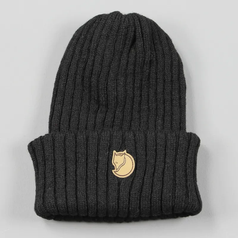 Fjallraven Byron Knit Beanie Black