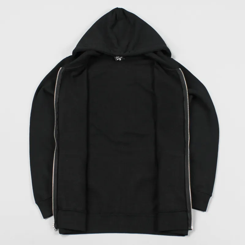 STUSSY BASIC ZIP FOOD ブラック Sサイズ STUSSY BASIC ZIP FOOD パーカー Sサイズ ブラック 黒 - メルカリ