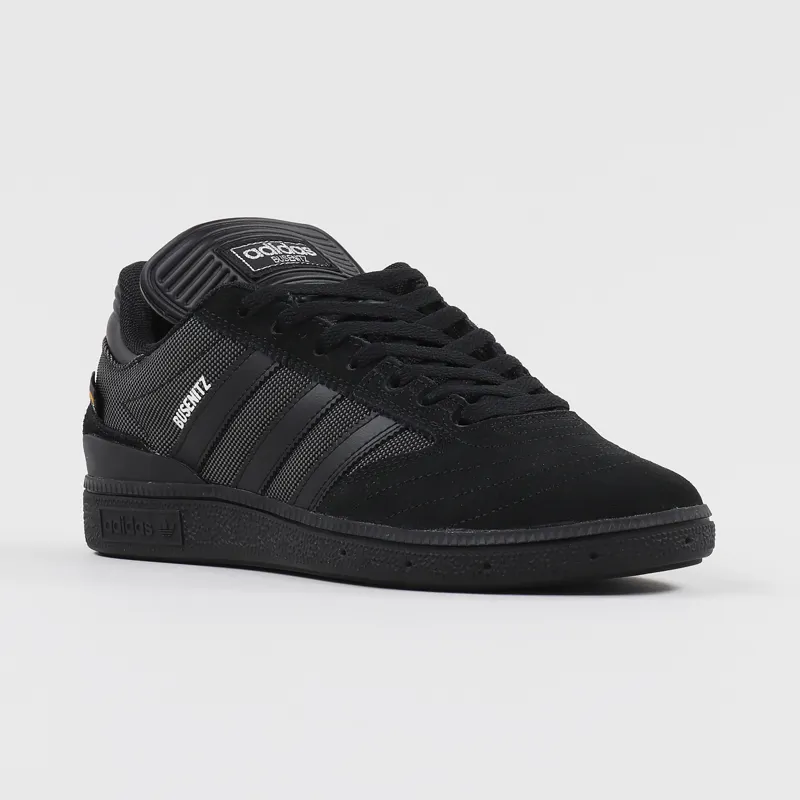 golpear inquilino conducir Adidas Skateboarding Busenitz Pro Cordura Trainers Shoes Black