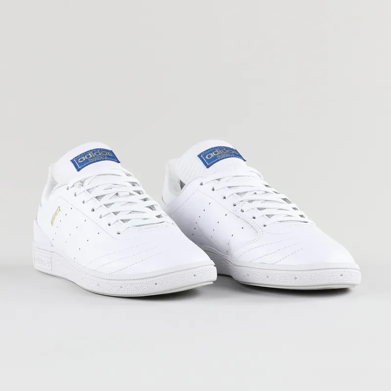 Adidas Skateboarding Busenitz Remix Shoes White Gold Blue-3
