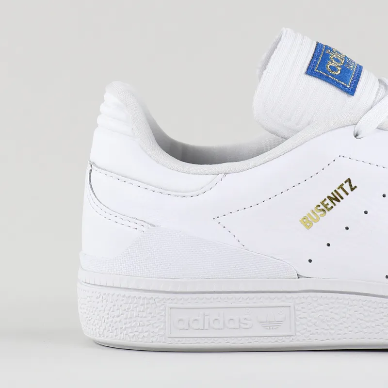 Adidas Skateboarding Busenitz Remix Shoes White Gold Blue-1