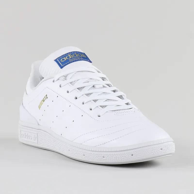 Adidas Skateboarding Busenitz Remix Shoes White Gold Blue-4