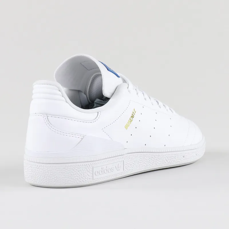 Adidas Skateboarding Busenitz Remix Shoes White Gold Blue-5