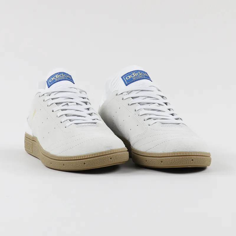 Adidas Busenitz Remix Shoes White Gum Gold-3