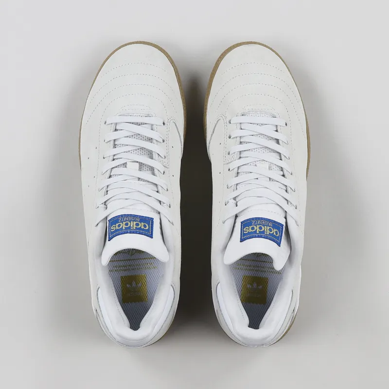 Adidas Busenitz Remix Shoes White Gum Gold-7
