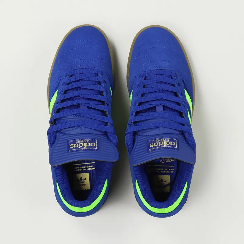Adidas Busenitz Pro Shoes Royal Green Gum-7