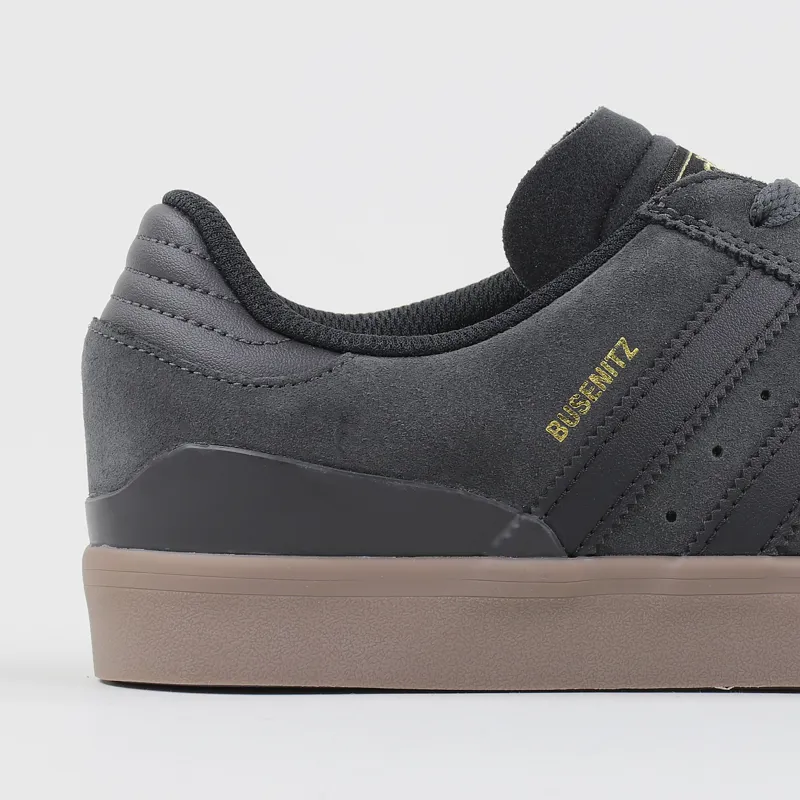 Adidas Skateboarding Busenitz Vulc Shoes Grey Black Gum-1