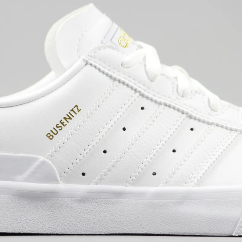 Adidas busenitz white leather hotsell