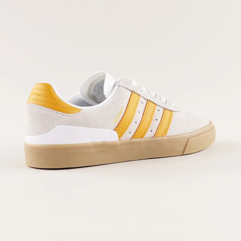 Adidas Skateboarding Busenitz Vulc Shoes White Yellow Gum-5
