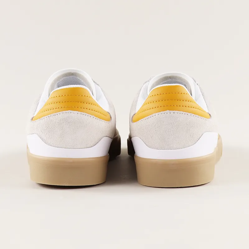 Adidas Skateboarding Busenitz Vulc Shoes White Yellow Gum-7