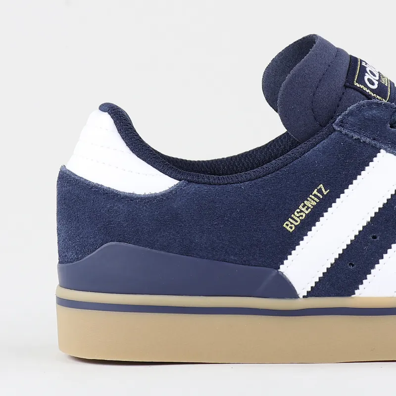 Adidas Skateboarding Busenitz Vulc ADV Shoes Navy White Gum-1