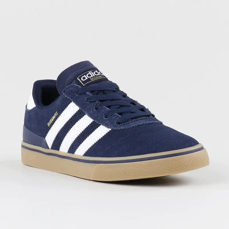 Adidas Skateboarding Busenitz Vulc ADV Shoes Navy White Gum-4