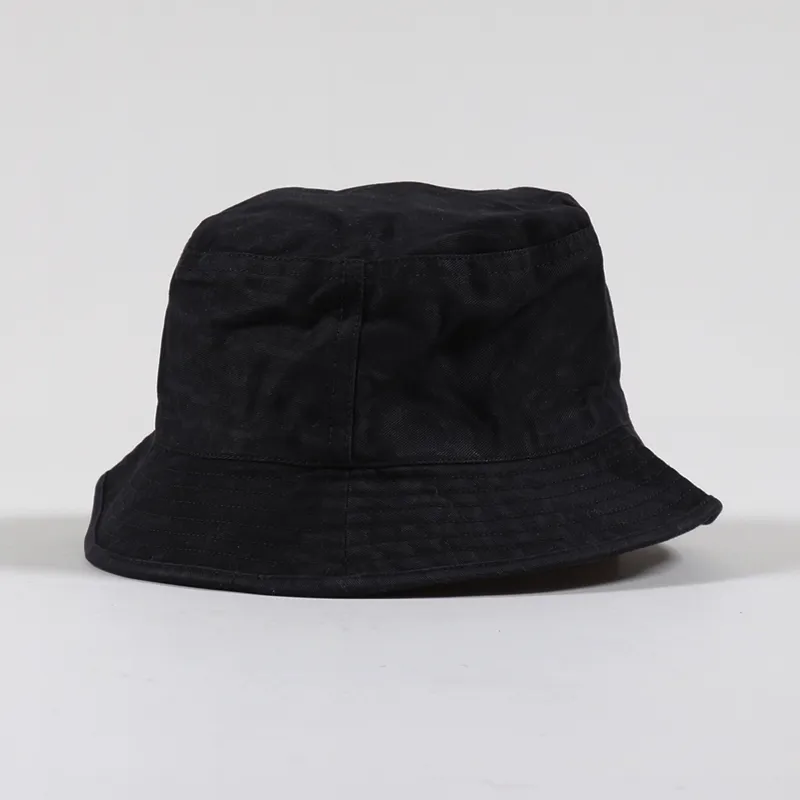 Maharishi Mens Organic Camo Reversible Bucket Hat Night Black
