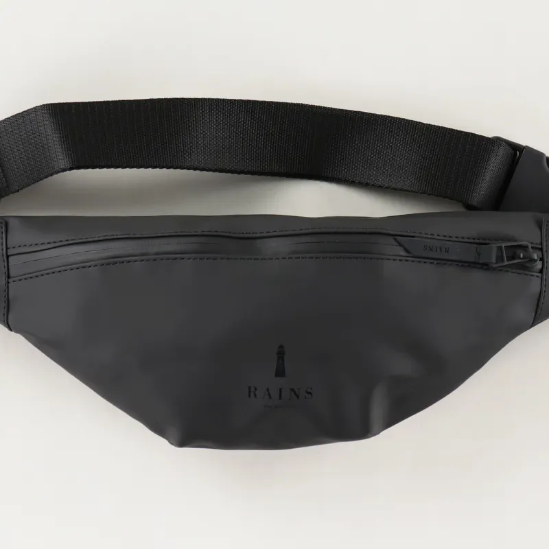 Rains Bum Bag Mini Black-1