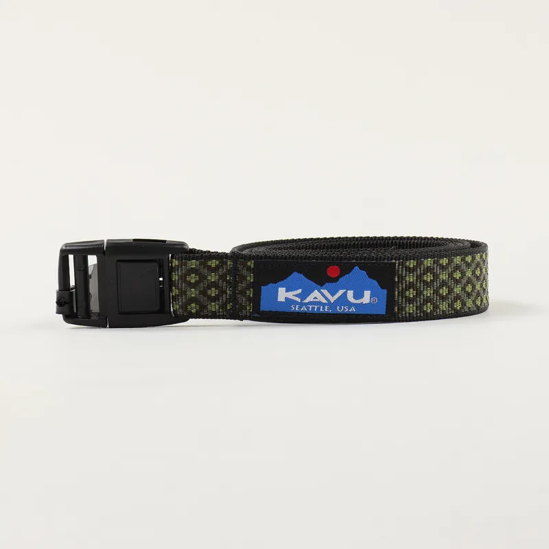 Kavu Burly Belt Kaleid Green