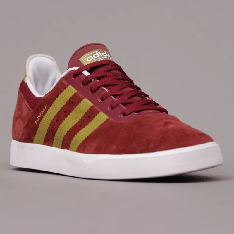Adidas Busenitz ADV Shoes - Cardinal, Metallic Gold and Running White-4
