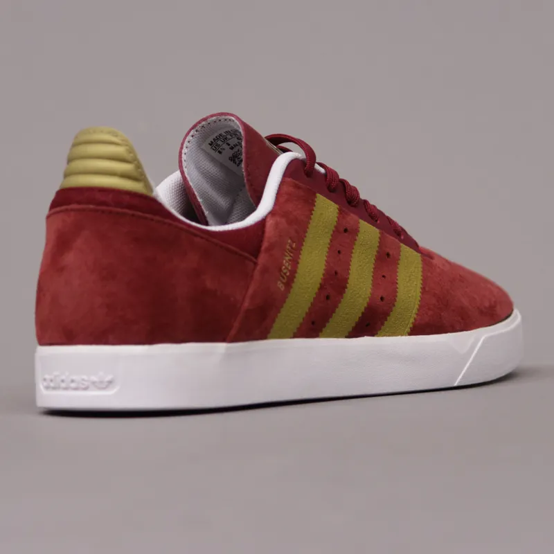 Adidas Busenitz ADV Shoes - Cardinal, Metallic Gold and Running White-5