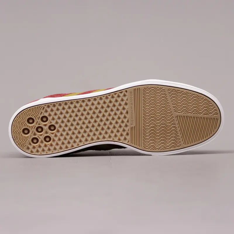 Adidas Busenitz ADV Shoes - Cardinal, Metallic Gold and Running White-7