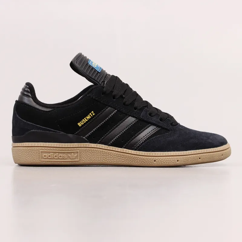 Adidas Busenitz Skateboarding Pro Shoes Black Surpet Gold