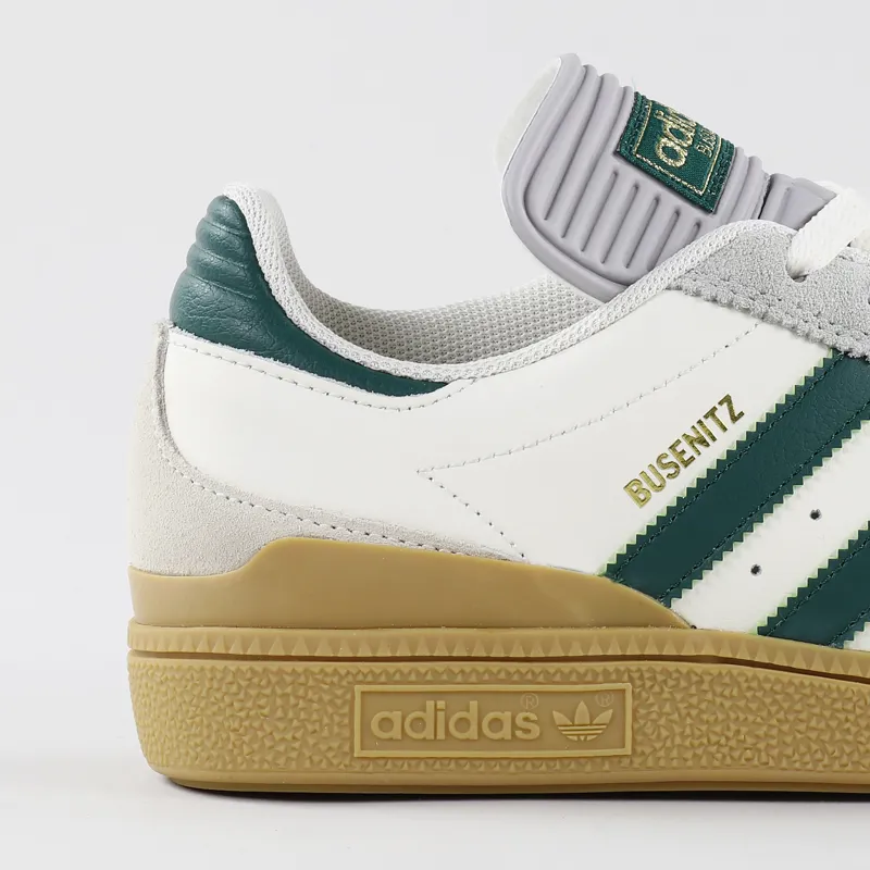 Adidas Skateboarding Busenitz Pro Shoes Grey Green Gum-1