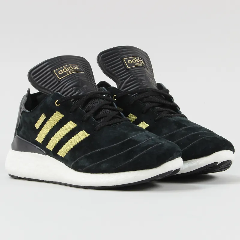 Adidas Busenitz Pure Boost 10 Year Anniversary Shoes Black Gold White-6