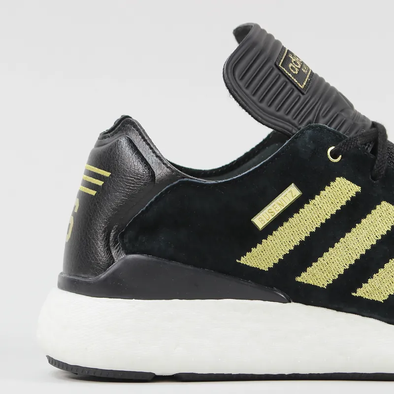Adidas Busenitz Pure Boost 10 Year Anniversary Shoes Black Gold White-1