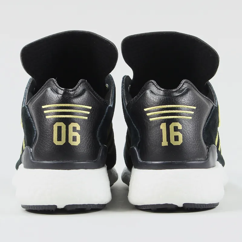 Adidas Busenitz Pure Boost 10 Year Anniversary Shoes Black Gold White-7
