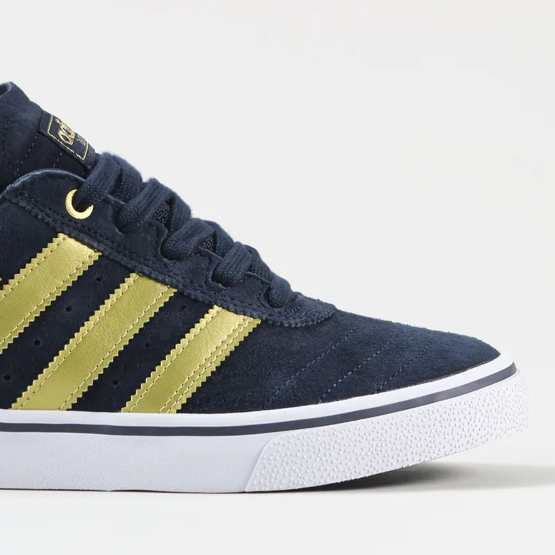 Adidas Busenitz Vulc ADV 10 Year Anniversary Shoes Navy Gold White-3