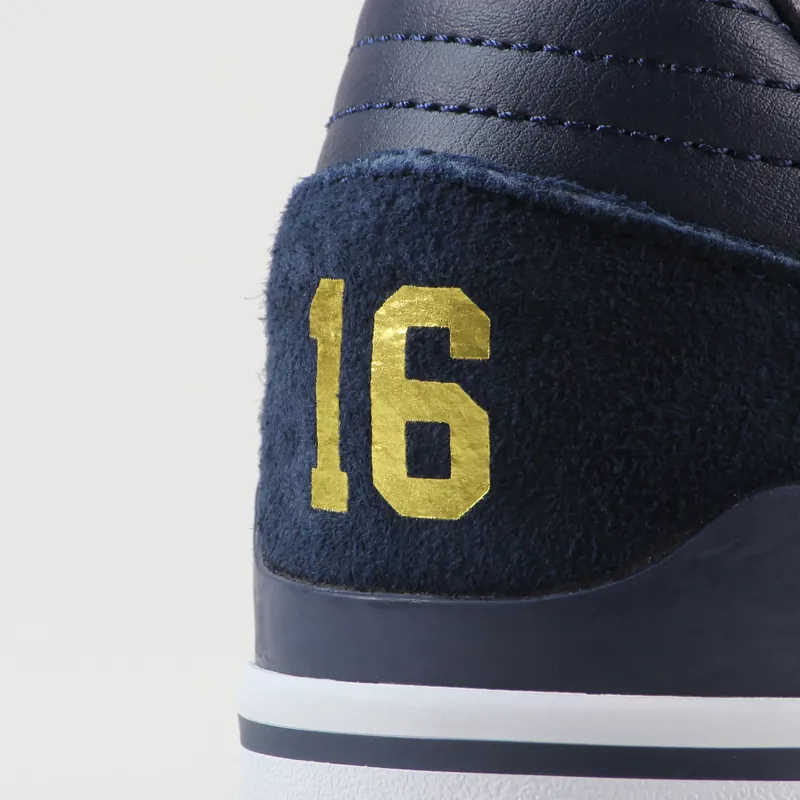 Adidas Busenitz Vulc ADV 10 Year Anniversary Shoes Navy Gold White-6