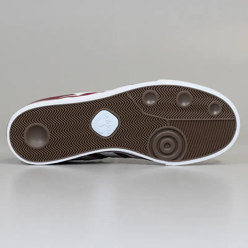 Adidas Busenitz Vulc Shoe Burgundy White-6