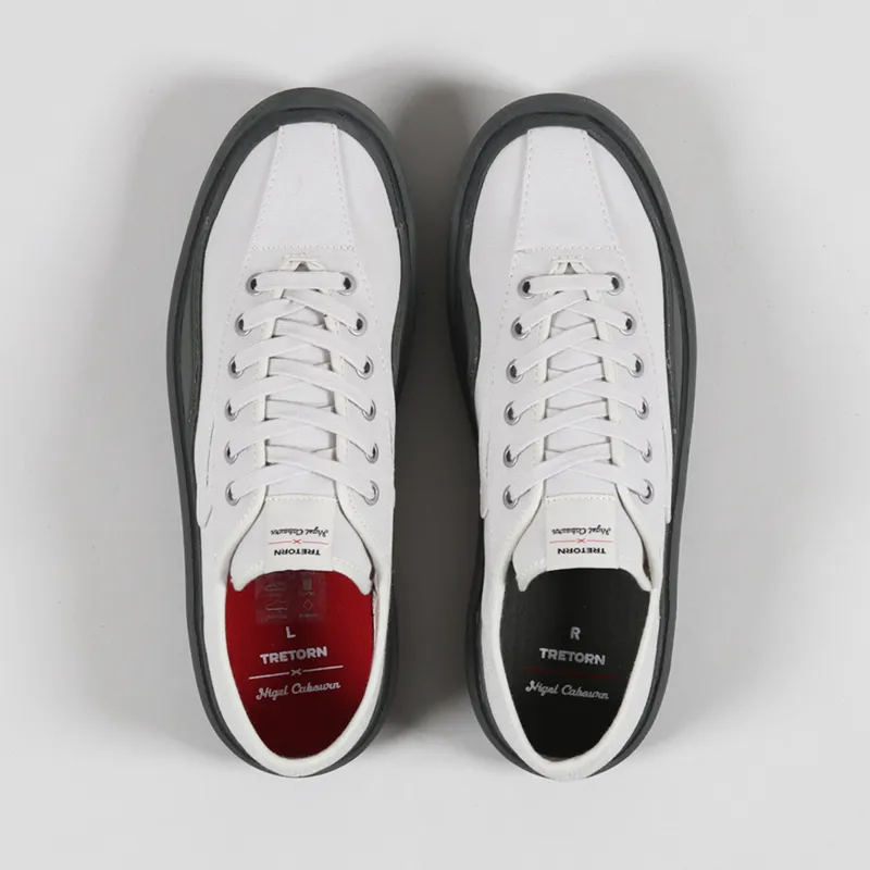 Tretorn x Nigel Cabourn Sneakers White Stone Olive-1