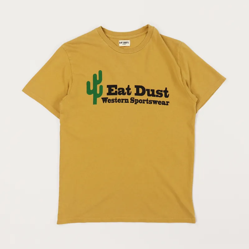 Eat Dust Cactus Core T Shirt Yellow